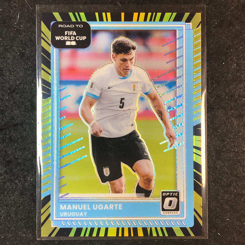 2025-26 Donruss Road to FIFA World Cup MANUEL UGARTE Optic Electricity 30/75 #49