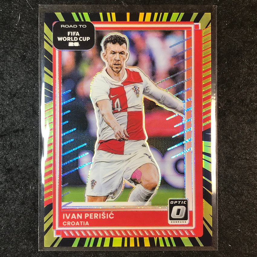 2025-26 Donruss Road to FIFA World Cup IVAN PERISIC Optic Electricity 26/75 #58