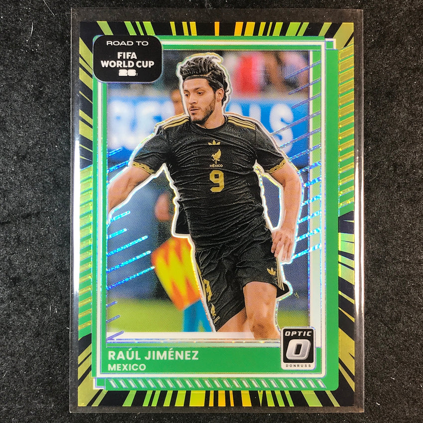 2025-26 Donruss Road to FIFA World Cup RAUL JIMENEZ Optic Electricity 7/75 #74