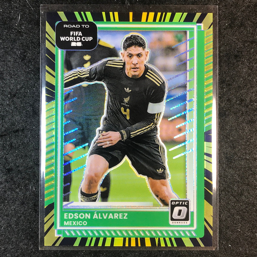 2025-26 Donruss Road to FIFA World Cup EDSON ALVAREZ Optic Electricity 30/75 #76