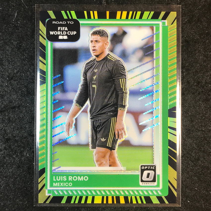 2025-26 Donruss Road to FIFA World Cup LUIS ROMO Optic Electricity 14/75 #78