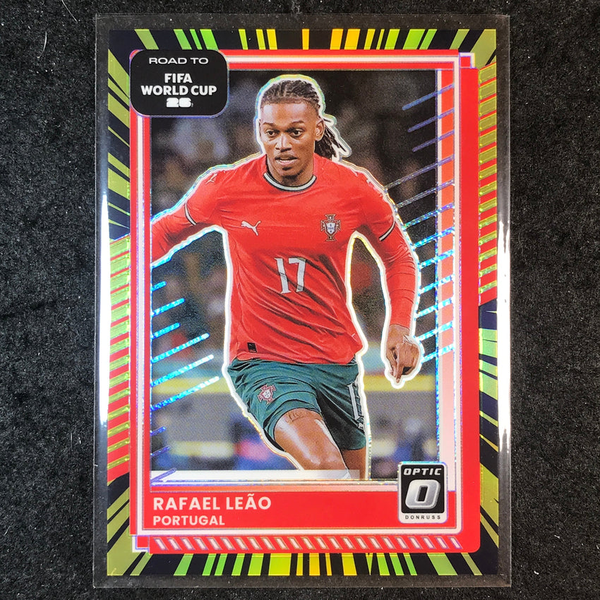 2025-26 Donruss Road to FIFA World Cup RAFAEL LEAO Optic Electricity 5/75 #84