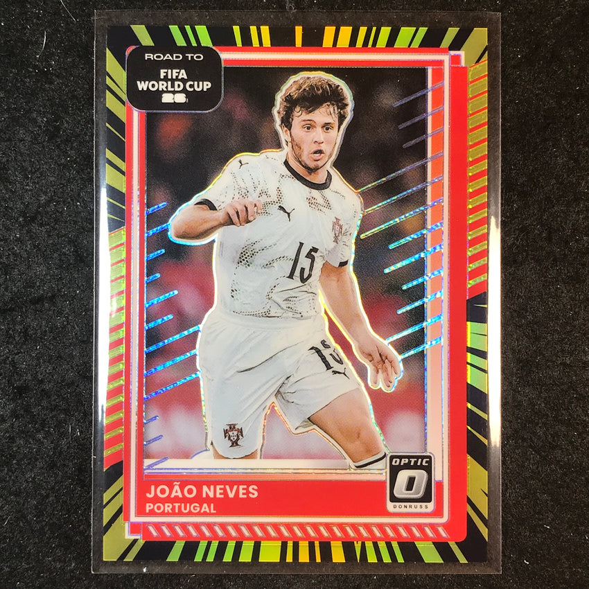 2025-26 Donruss Road to FIFA World Cup JOAO NEVES Optic Electricity 7/75 #86