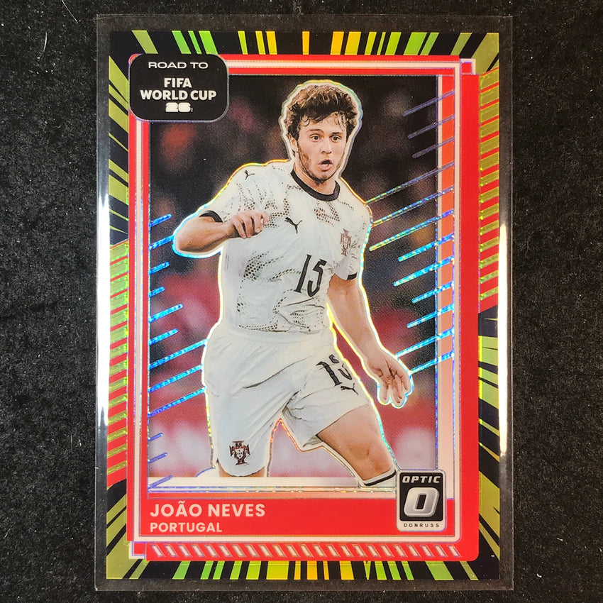 2025-26 Donruss Road to FIFA World Cup JOAO NEVES Optic Electricity 11/75 #86
