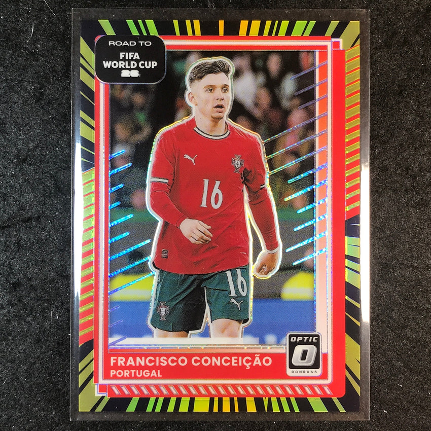 2025-26 Donruss Road to World Cup FRANCISCO CONCEICAO Optic Electricity 47/75