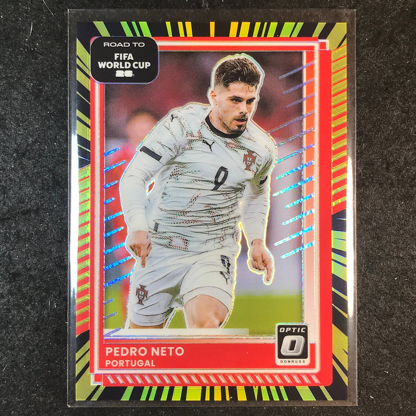 2025-26 Donruss Road to FIFA World Cup PEDRO NETO Optic Electricity 5/75 #94