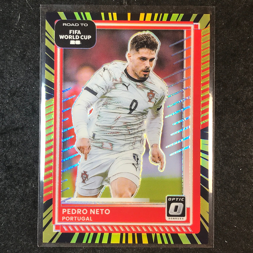2025-26 Donruss Road to FIFA World Cup PEDRO NETO Optic Electricity 75/75 #94