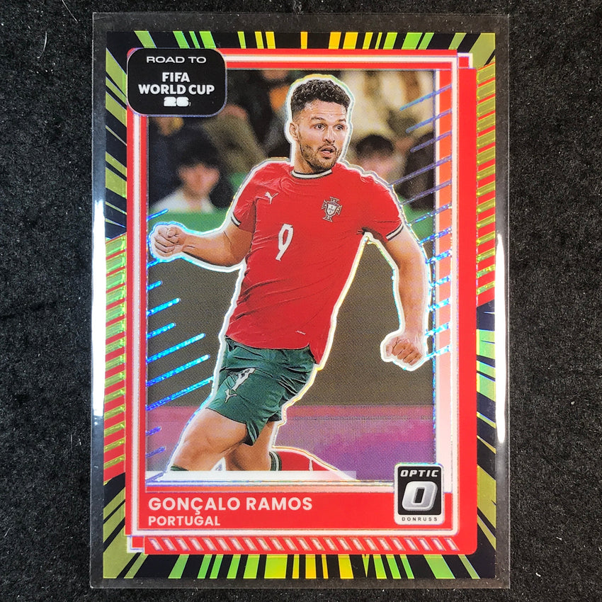 2025-26 Donruss Road to FIFA World Cup GONCALO RAMOS Optic Electricity 60/75 #95
