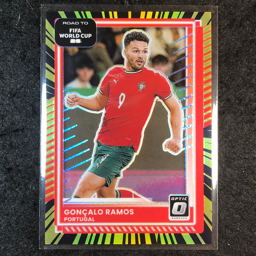 2025-26 Donruss Road to FIFA World Cup GONCALO RAMOS Optic Electricity 61/75 #96