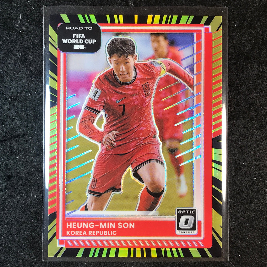 2025-26 Donruss Road to World Cup HEUNG-MIN SON Optic Electricity 75/75 #102