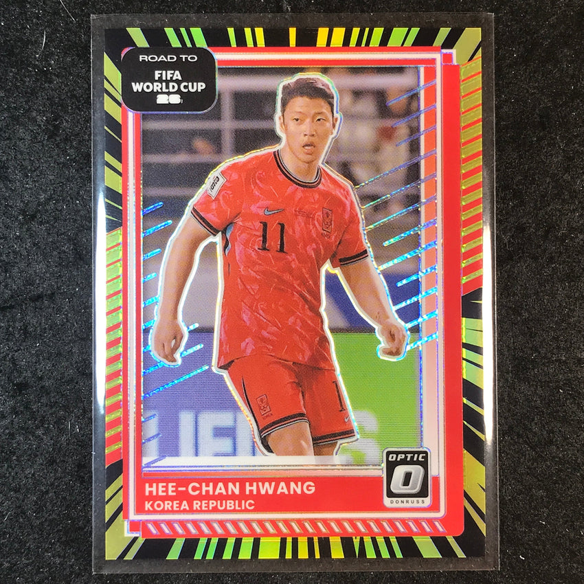 2025-26 Donruss Road to World Cup HEE-CHAN HWANG Optic Electricity 17/75 #103