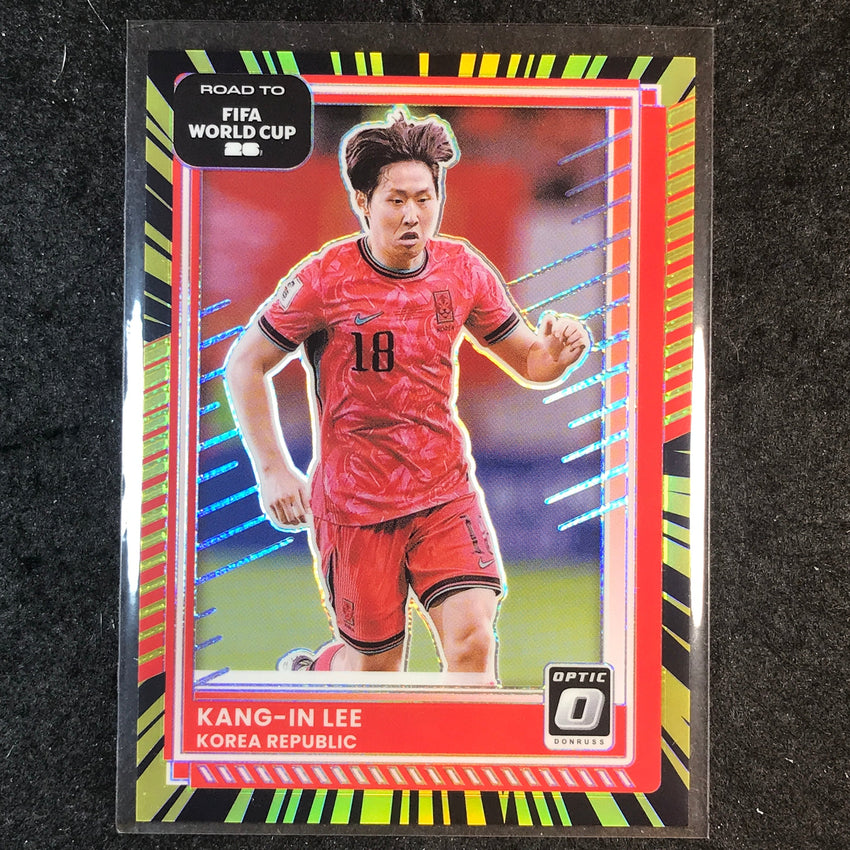 2025-26 Donruss Road to FIFA World Cup KANG-IN LEE Optic Electricity 4/75 #104