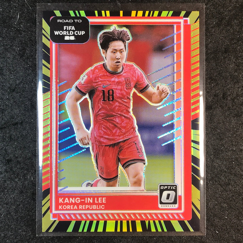 2025-26 Donruss Road to FIFA World Cup KANG-IN LEE Optic Electricity 27/75 #104