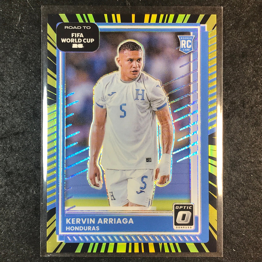 2025-26 Donruss Road to World Cup KEVIN ARRIAGA Rookie Optic Electricity 63/75