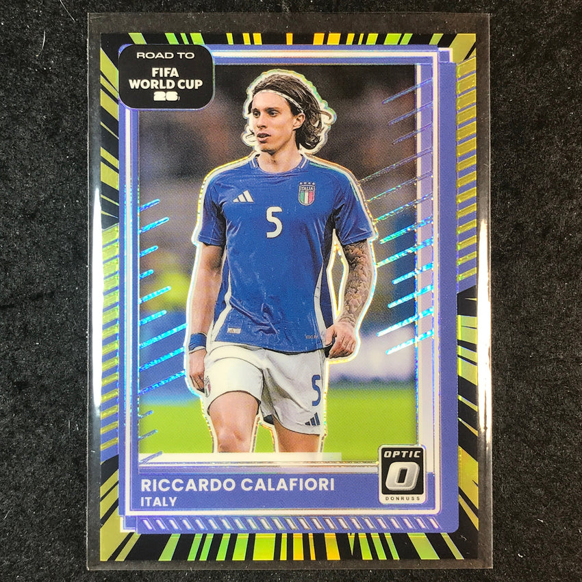 2025-26 Donruss Road to World Cup RICCARDO CALAFIORI Optic Electricity 67/75