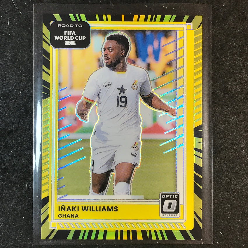 2025-26 Donruss Road to World Cup INAKI WILLIAMS Optic Electricity 71/75 #130