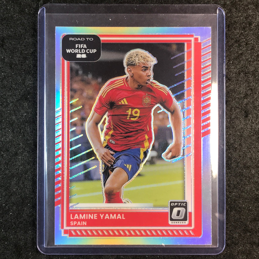 2025-26 Donruss Road to FIFA World Cup LAMINE YAMAL Optic Holo #10