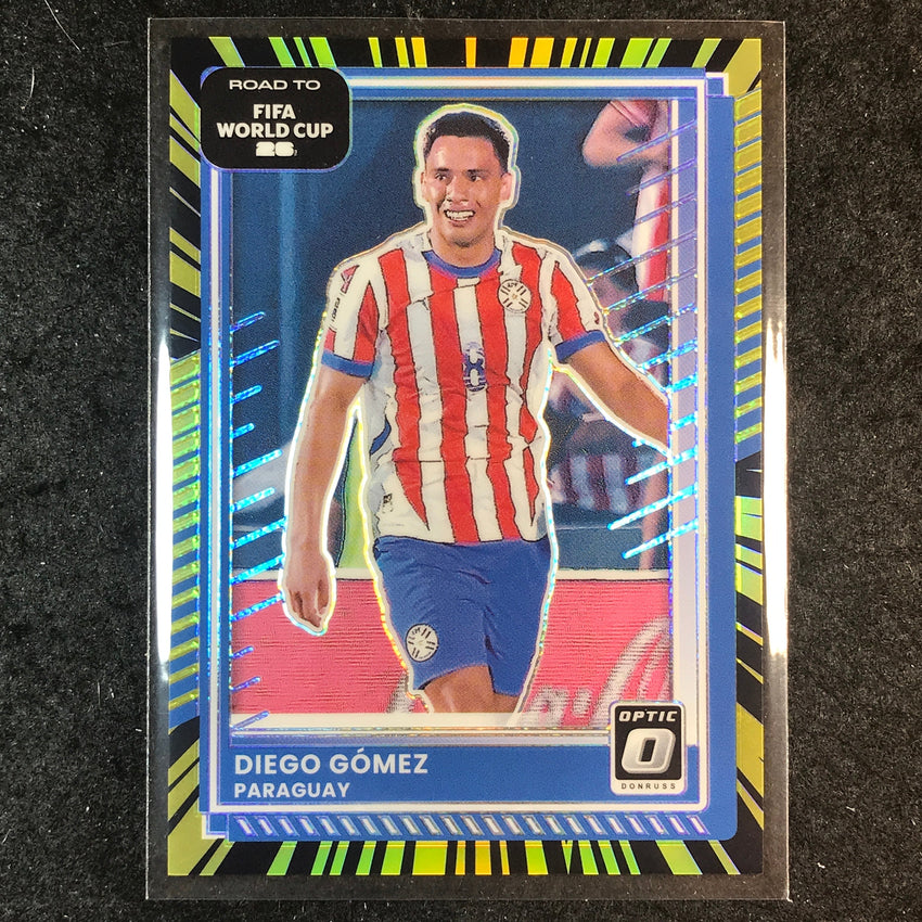2025-26 Donruss Road to FIFA World Cup DIEGO GOMEZ Optic Electricity 4/75 #153