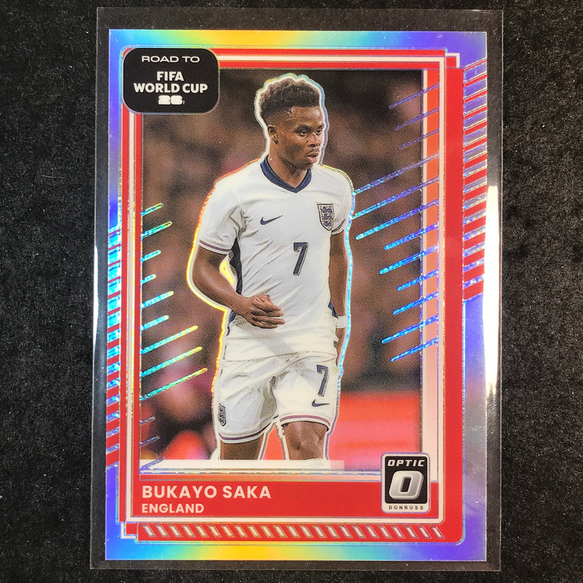 2025-26 Donruss Road to FIFA World Cup BUKAYO SAKA Optic Holo #65