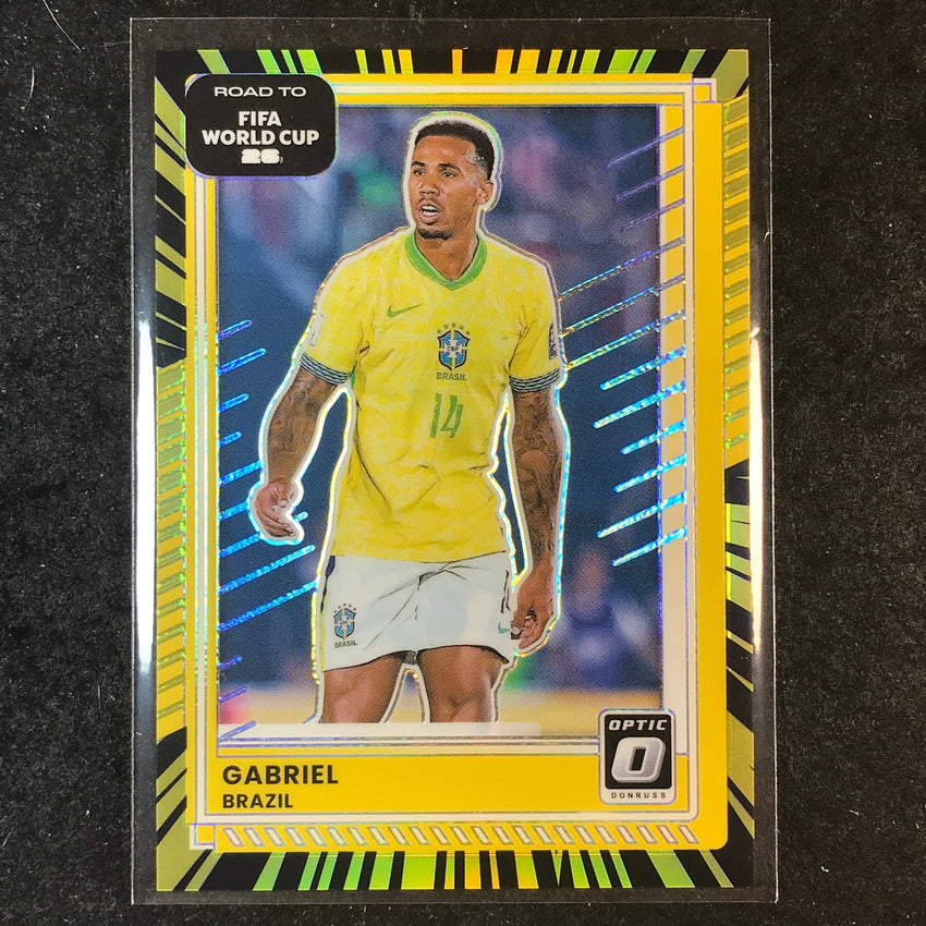 2025-26 Donruss Road to FIFA World Cup GABRIEL Optic Electricity 12/75 #180