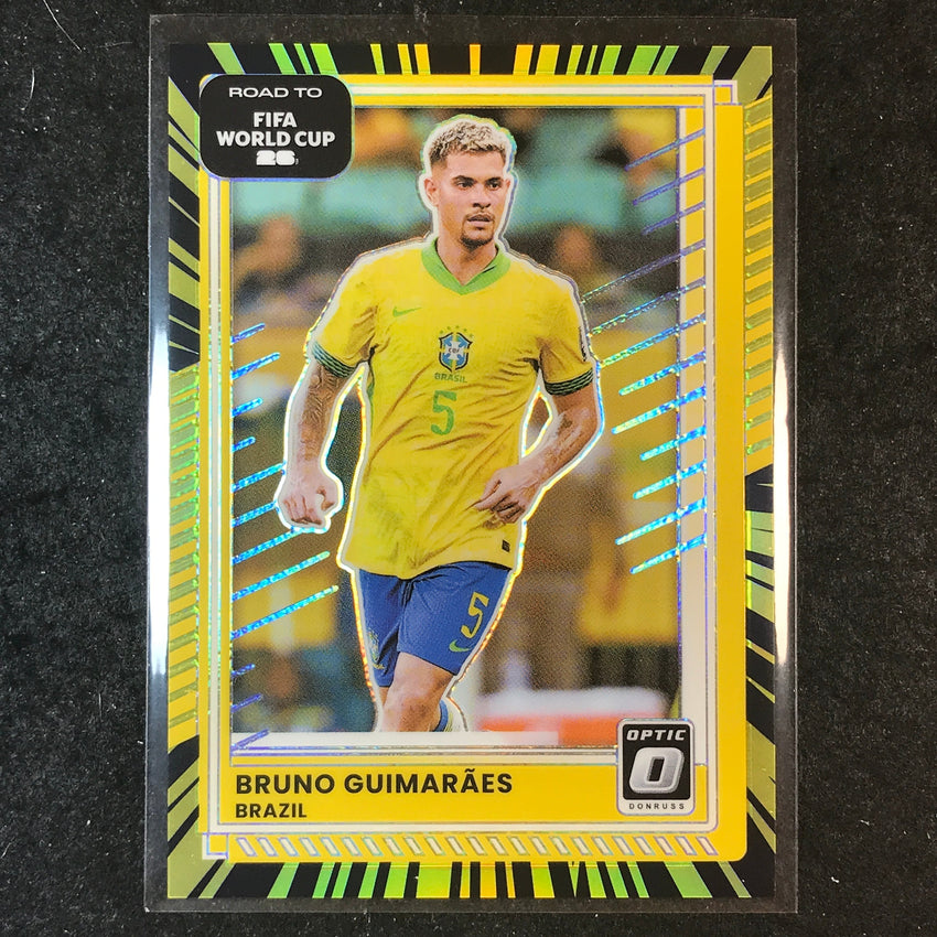2025-26 Donruss Road to World Cup BRUNO GUIMARAES Optic Electricity 34/75 #181