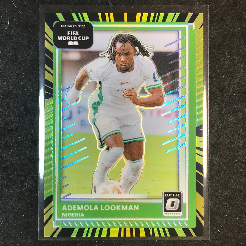 2025-26 Donruss Road to World Cup ADEMOLA LOOKMAN Optic Electricity 43/75 #191