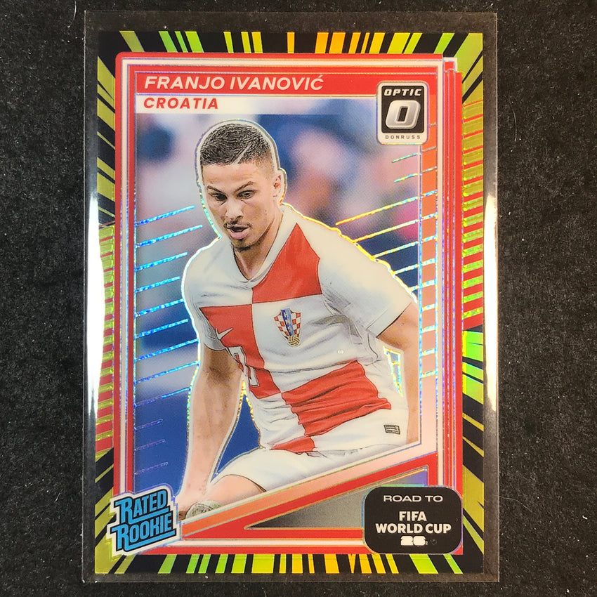 2025-26 Donruss Road to World Cup FRANJO IVANOVIC Rookie Optic Electricity 31/75