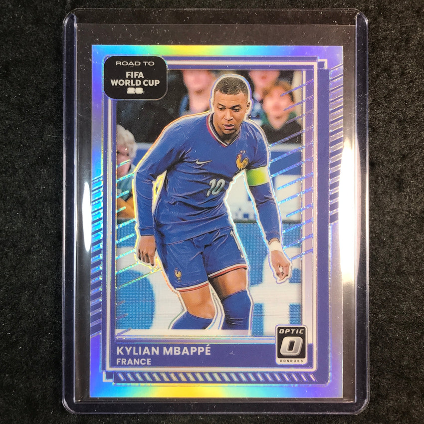2025-26 Donruss Road to FIFA World Cup KYLIAN MBAPPE Optic Holo #145