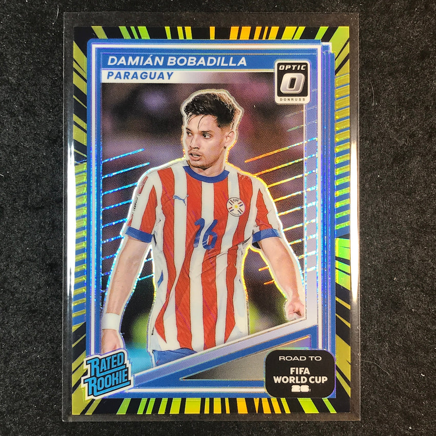 2025-26 Donruss Road to World Cup BOBADILLA Rookie Optic Electricity 38/75 #225