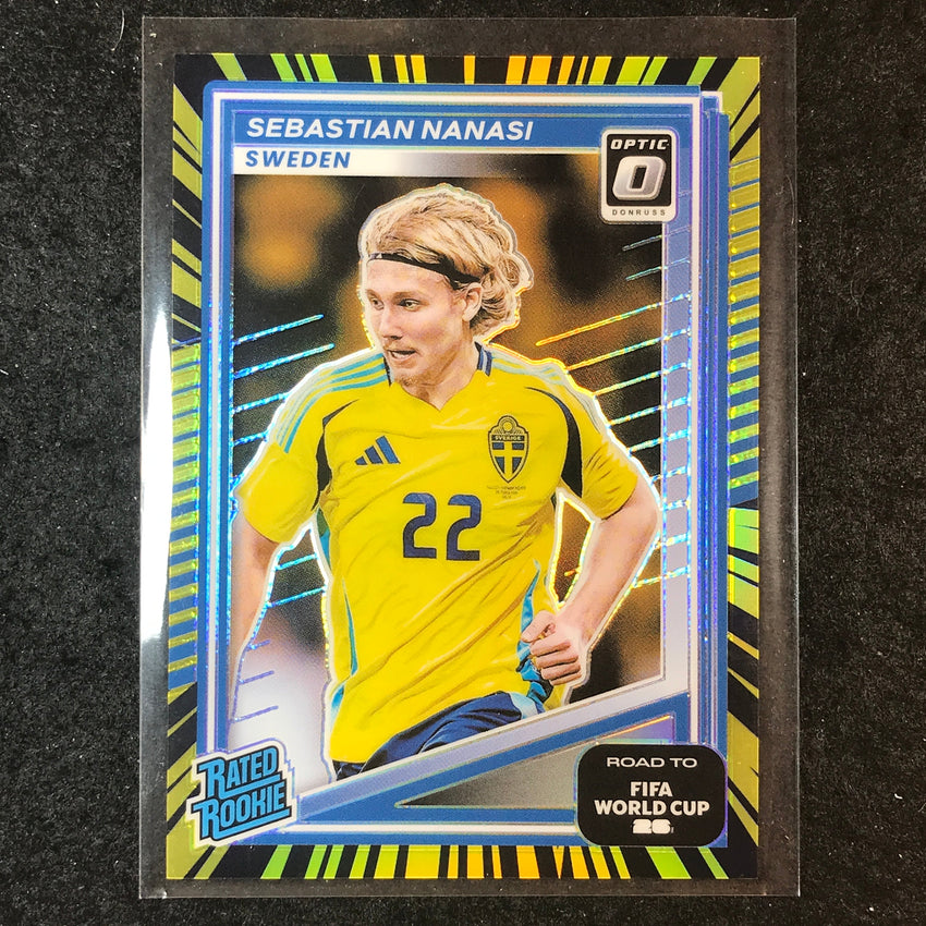 2025-26 Donruss Road to World Cup NANASI Rookie Optic Electricity 32/75 #245