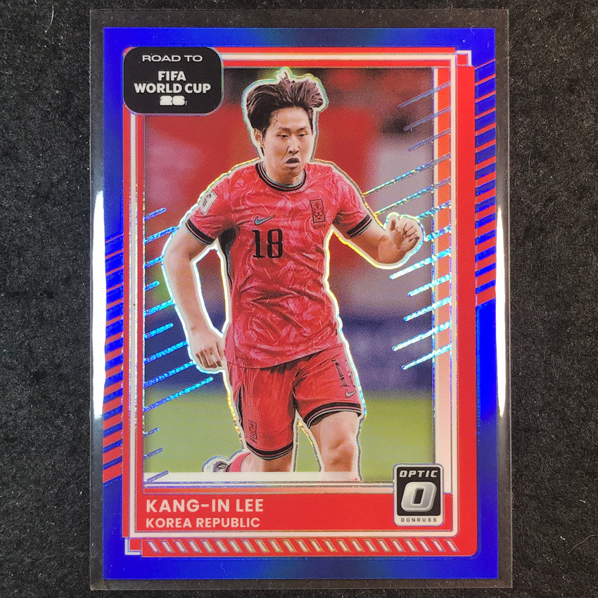 2025-26 Donruss Road to FIFA World Cup KANG-IN LEE Optic Blue 1/75 #104