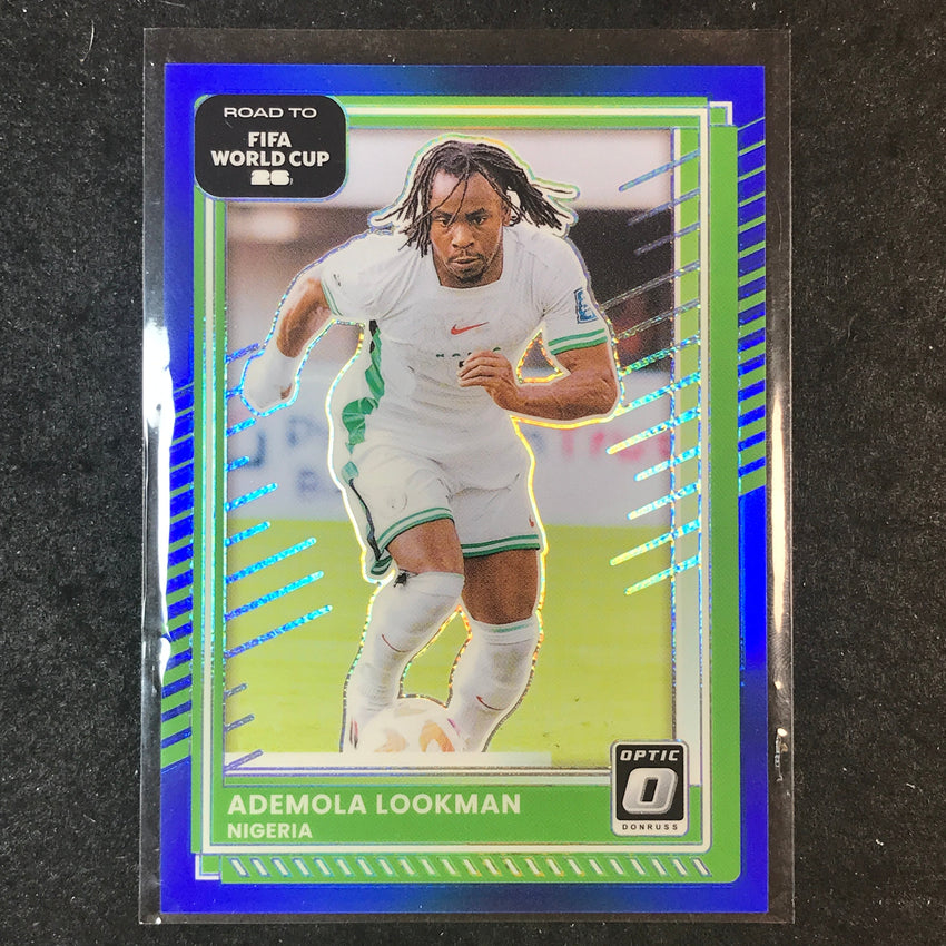 2025-26 Donruss Road to FIFA World Cup ADEMOLA LOOKMAN Optic Blue 2/75 #191