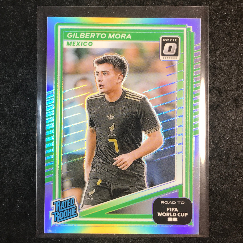 2025-26 Donruss Road to World Cup GILBERTO MORA Rated Rookie Optic Holo #214