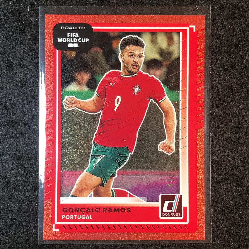 2025-26 Donruss Road to FIFA World Cup GONCALO RAMOS Base Red 63/75 #95