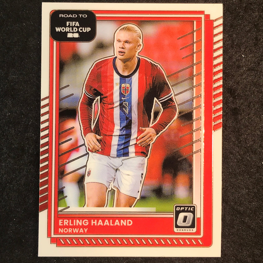 2025-26 Donruss Road to FIFA World Cup ERLING HAALAND Optic Base #170