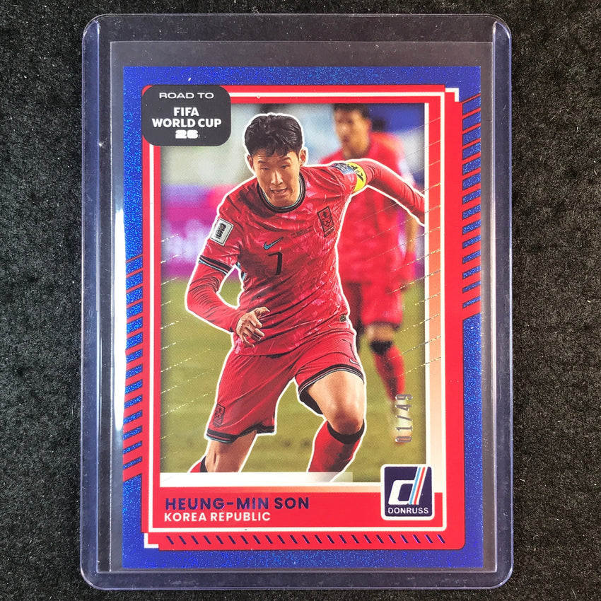 2025-26 Donruss Road to FIFA World Cup HEUNG-MIN SON Base Blue 1/49 #102