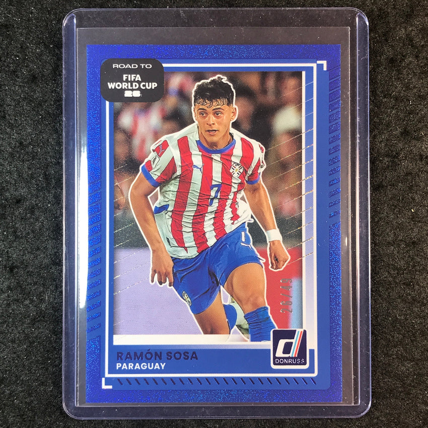 2025-26 Donruss Road to FIFA World Cup RAMON SOSA Base Blue 26/49 #151