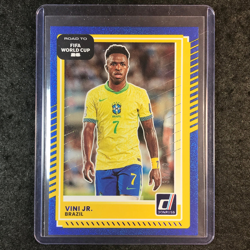 2025-26 Donruss Road to FIFA World Cup VINI JR. Base Blue 36/49 #179