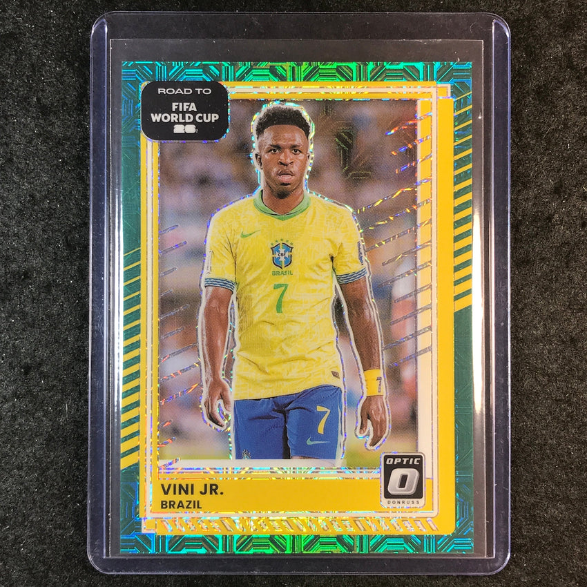 2025-26 Donruss Road to FIFA World Cup VINI JR. Optic Teal Mojo 38/49 #179