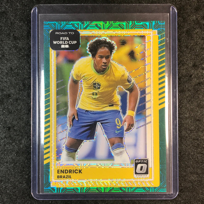 2025-26 Donruss Road to FIFA World Cup ENDRICK Optic Teal Mojo 15/49 #188
