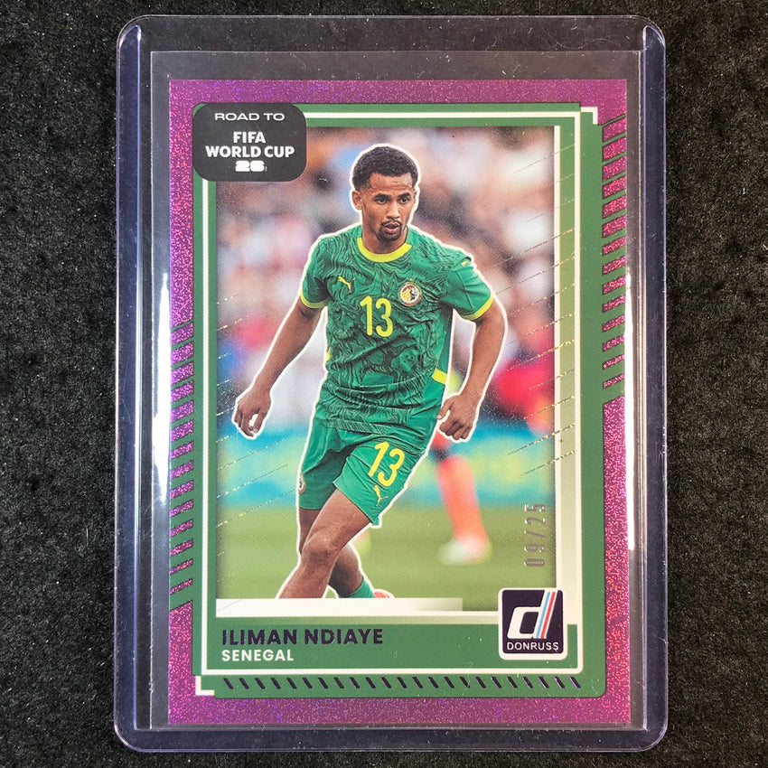 2025-26 Donruss Road to FIFA World Cup ILIMAN NDIAYE Base Purple 9/25 #5
