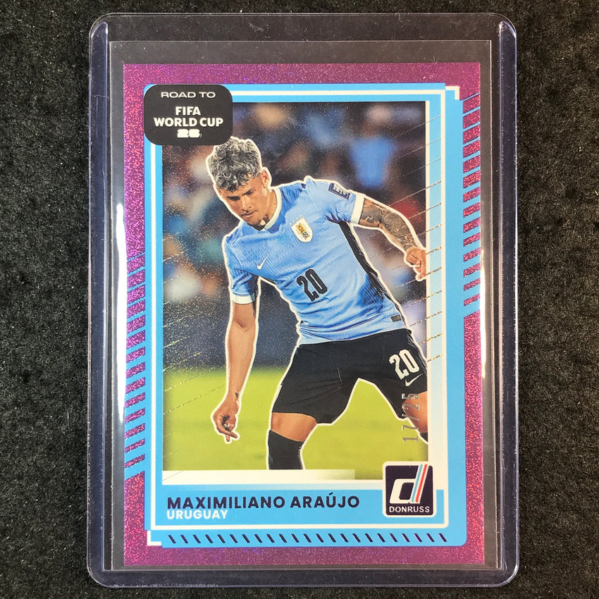 2025-26 Donruss Road to FIFA World Cup MAXIMILIANO ARAUJO Base Purple 17/25 #48
