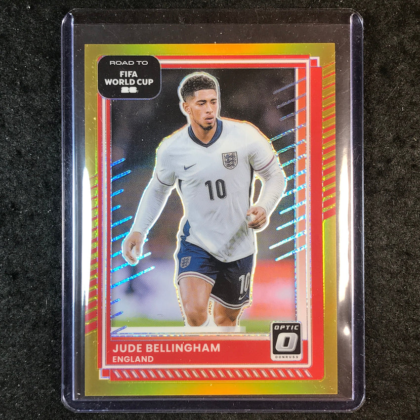 2025-26 Donruss Road to FIFA World Cup JUDE BELLINGHAM Optic Gold 7/10 #63