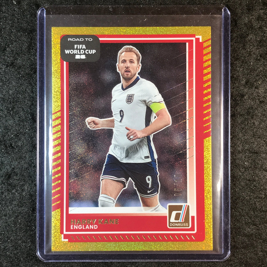 2025-26 Donruss Road to FIFA World Cup HARRY KANE Base Gold 5/10 #62