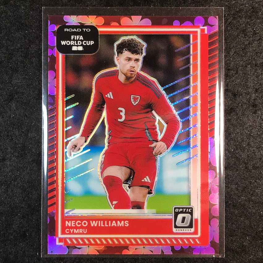 2025-26 Donruss Road to FIFA World Cup NECO WILLIAMS Optic Plum Blossom #2