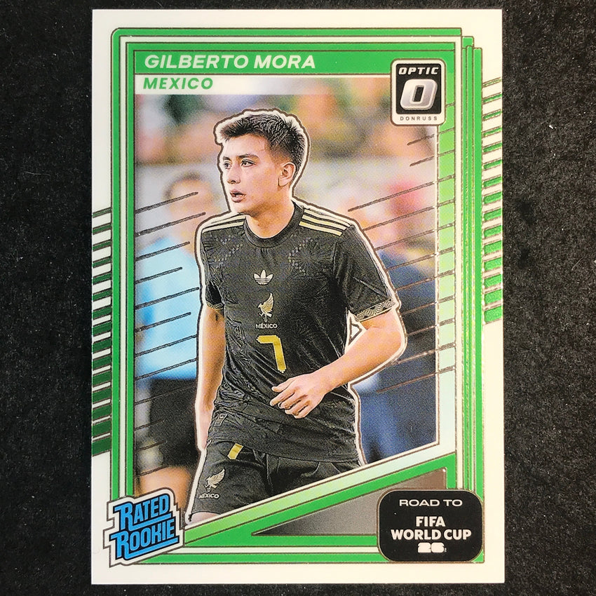 2025-26 Donruss Road to World Cup GILBERTO MORA Rated Rookie Optic Base #214