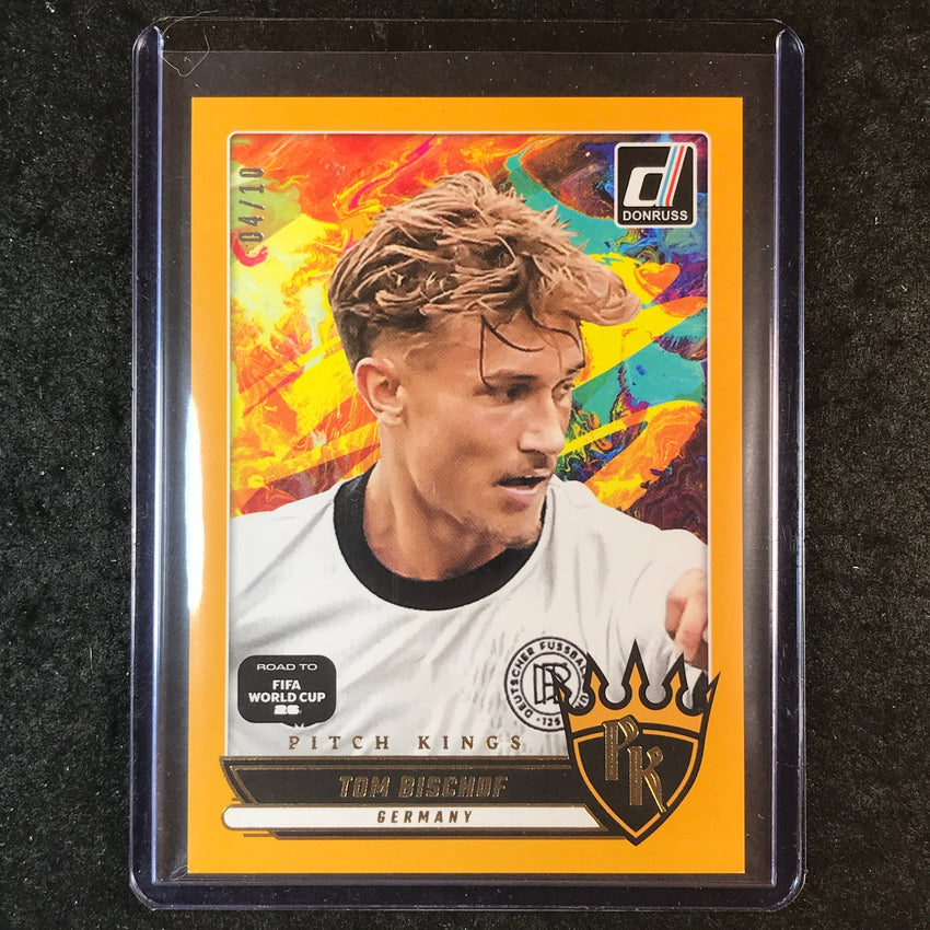 2025-26 Donruss Road to FIFA World Cup TOM BISCHOF Pitch Kings Gold 4/10 #3