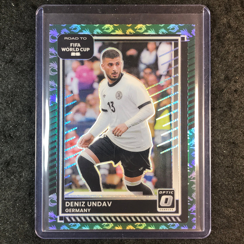 2025-26 Donruss Road to FIFA World Cup DENIZ UNDAV Optic Dragon 1/8 #33