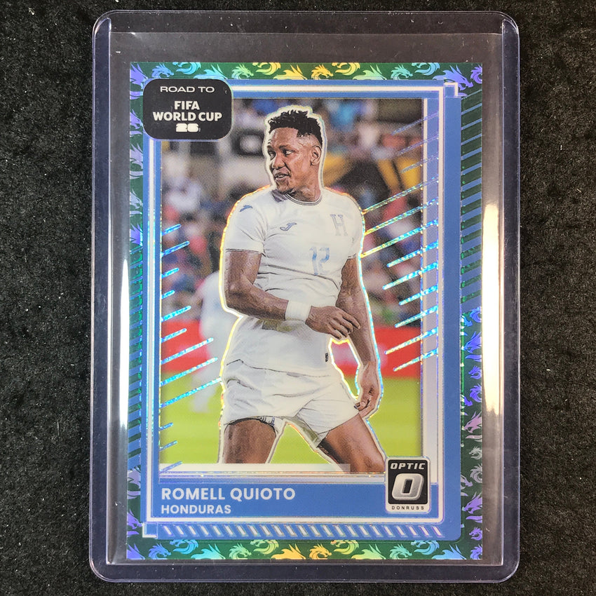 2025-26 Donruss Road to FIFA World Cup ROMELL QUIOTO Optic Dragon 7/8 #108