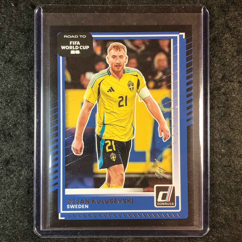 2025-26 Donruss Road to FIFA World Cup DEJAN KULUSEVSKI Base Black 1/1 #83